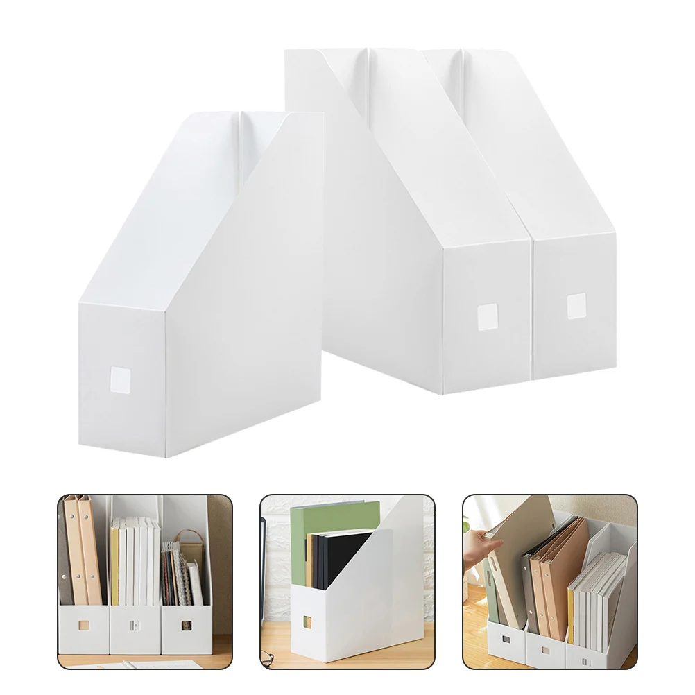 

File Storage Rack Desktop Organizer Holder Magazine Plastic Book Shelf Document
