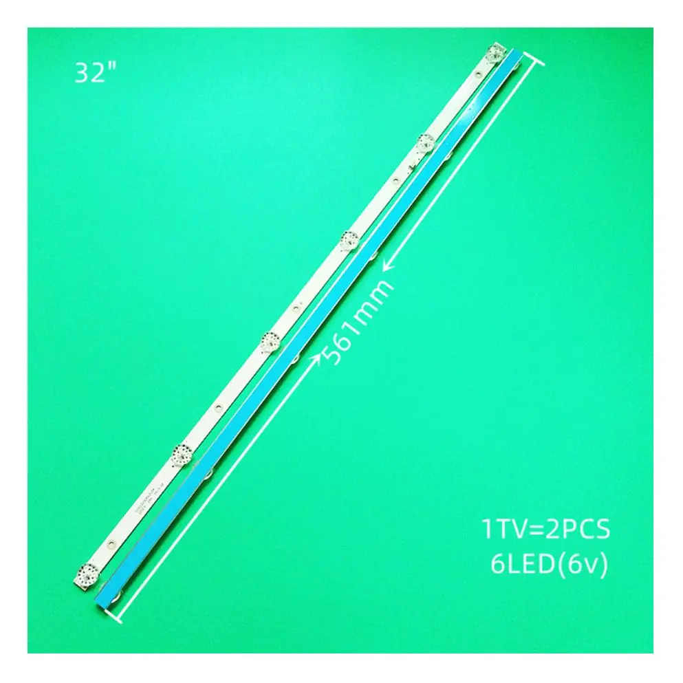 

Фотолюминесцентная лента для CC02320D562V08 320L(320E9) 2X6 6S1P 1210, линейка, линейка CC02320D562V04 32E9 2X6 16/3/18, 560 мм