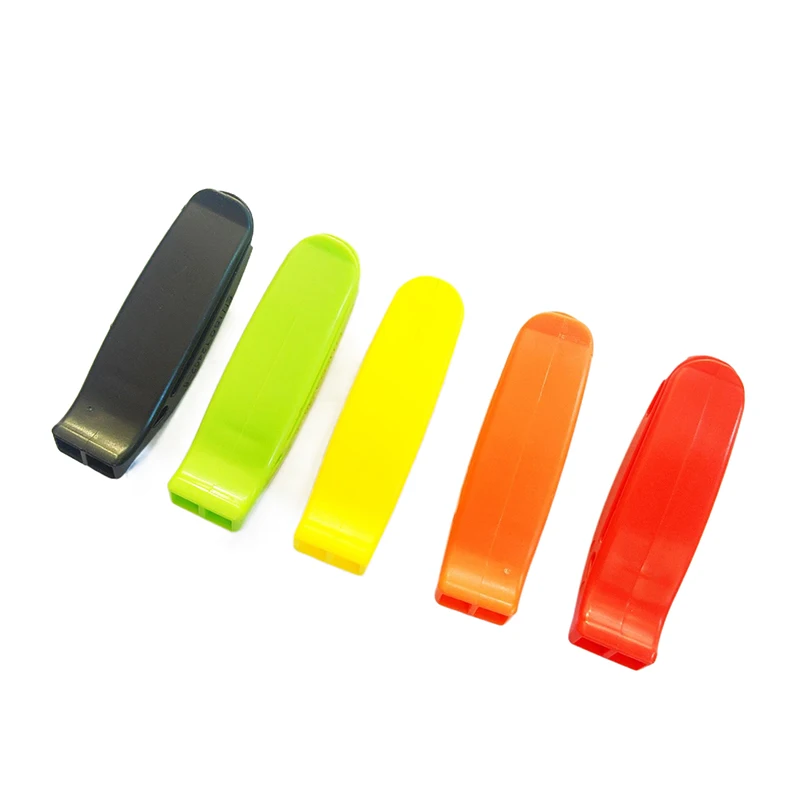 

Outdoor First Aid Survival Two-band Whistle Flood Two-band Survival Whistle Anti-loss Dolphin Sound EDC Whistle