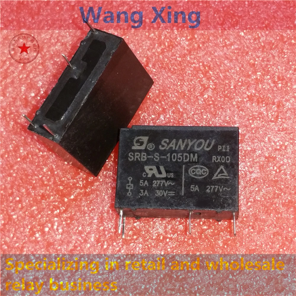 

SRB-S-105DM SRB-S-112DM SRB-S-124DM реле электромагнитной мощности 4 pin