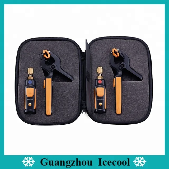 

0563 0002 Testo Smart Probes Refrigeration set 2x testo 115i clamp thermometer and 2x testo 549i pressure measuring instrument