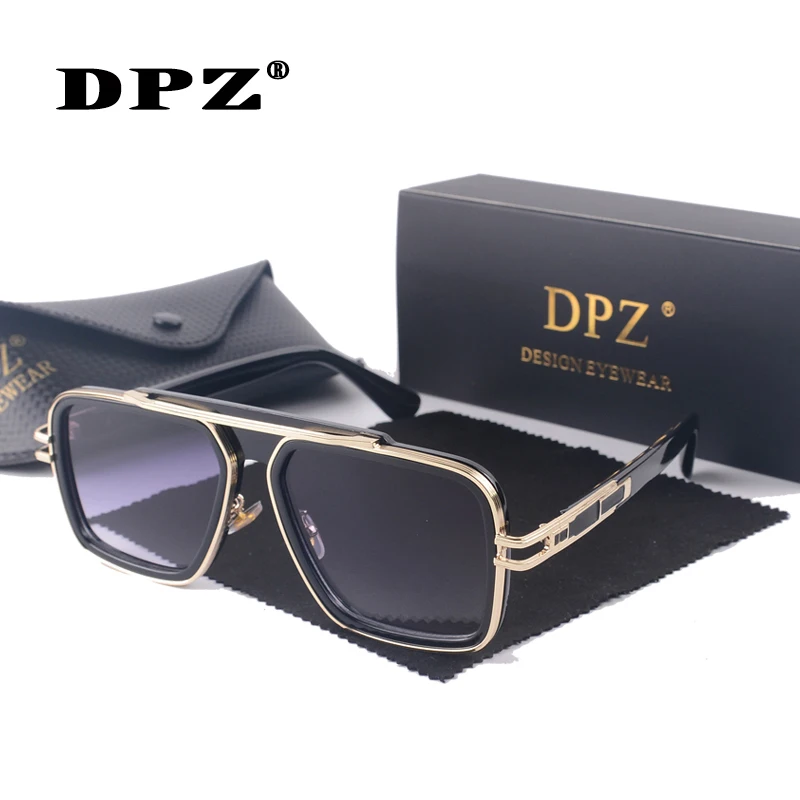 2022 новые модные крутые Квадратные Солнцезащитные очки-авиаторы LXN-EVO для мужчин и