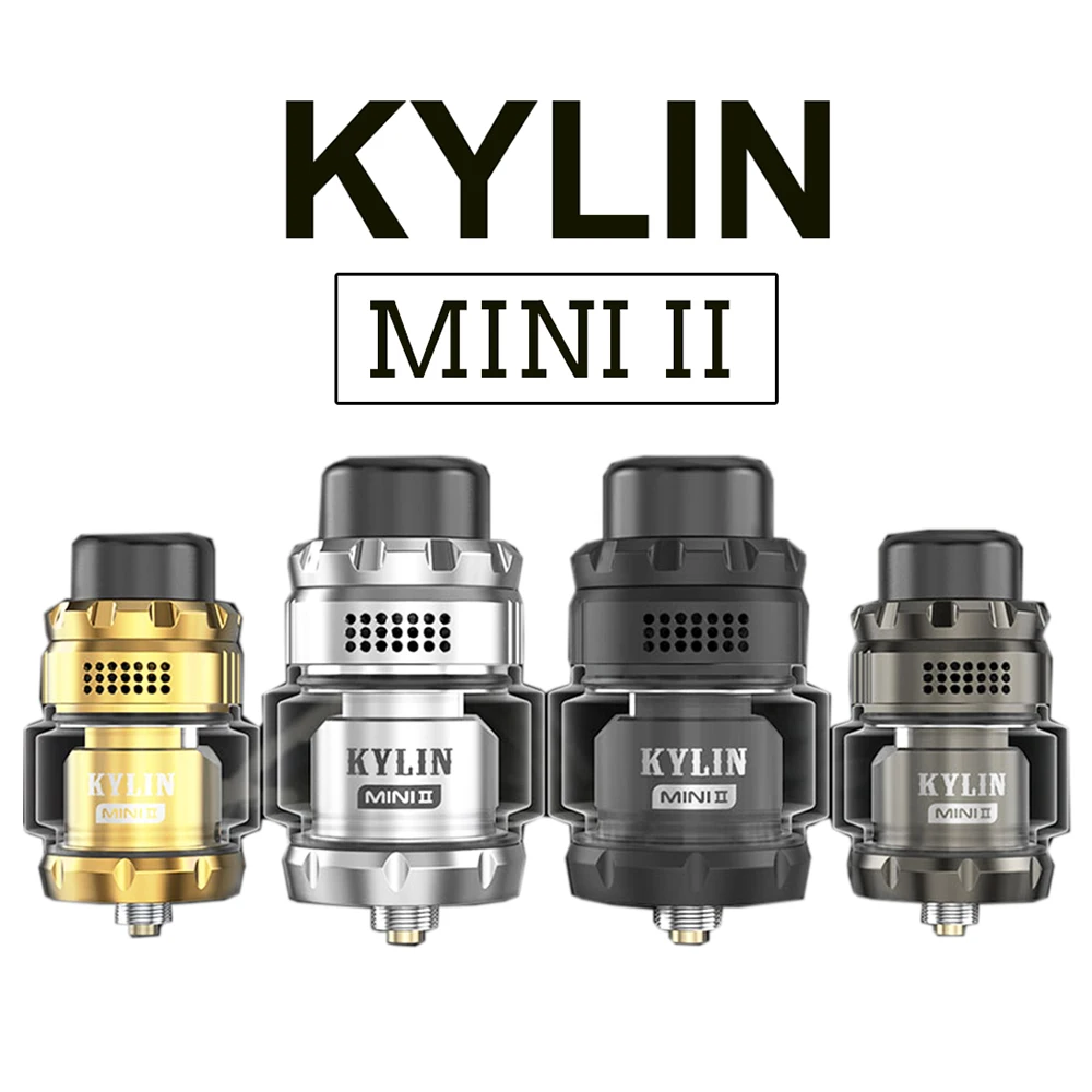 

Атомайзер RunVape Kylin V2 Mini RTA 24,4 мм Clapton с одной катушкой 3 мл/5 мл, бак с верхним потоком воздуха Zeus X RTA