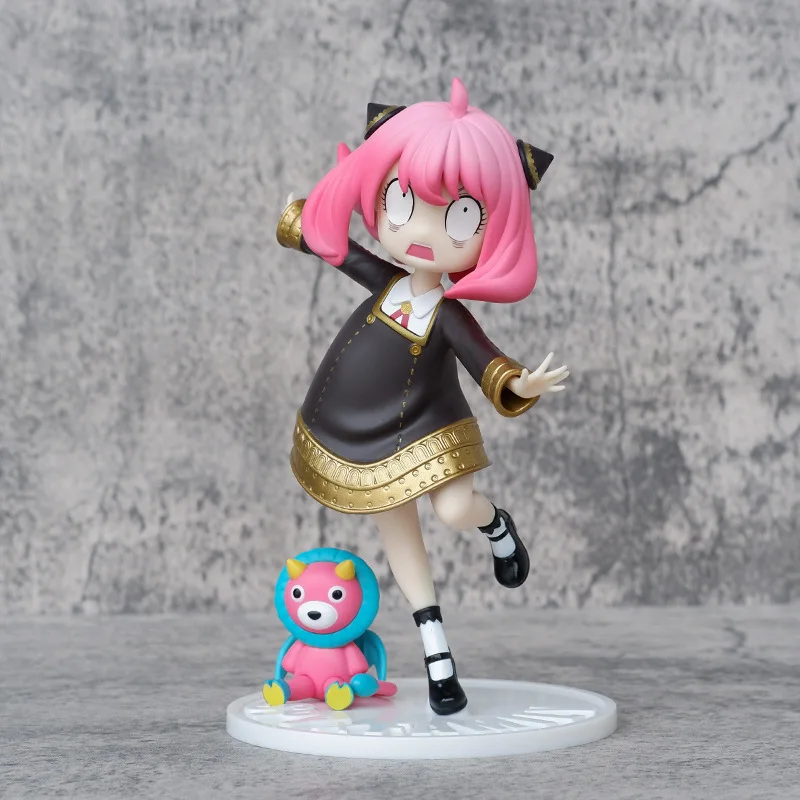 

Экшн-игрушка SPY×FAMILY, фигурки персонажей аниме, поддельные изделия, тарелка, настольное украшение, коллекционные модели кукол из ПВХ, украшение