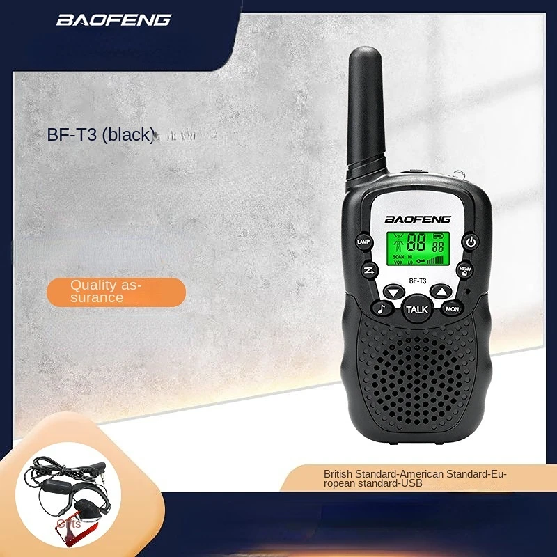 baofeng childrens walkie talkie bf t3 mini free global shipping