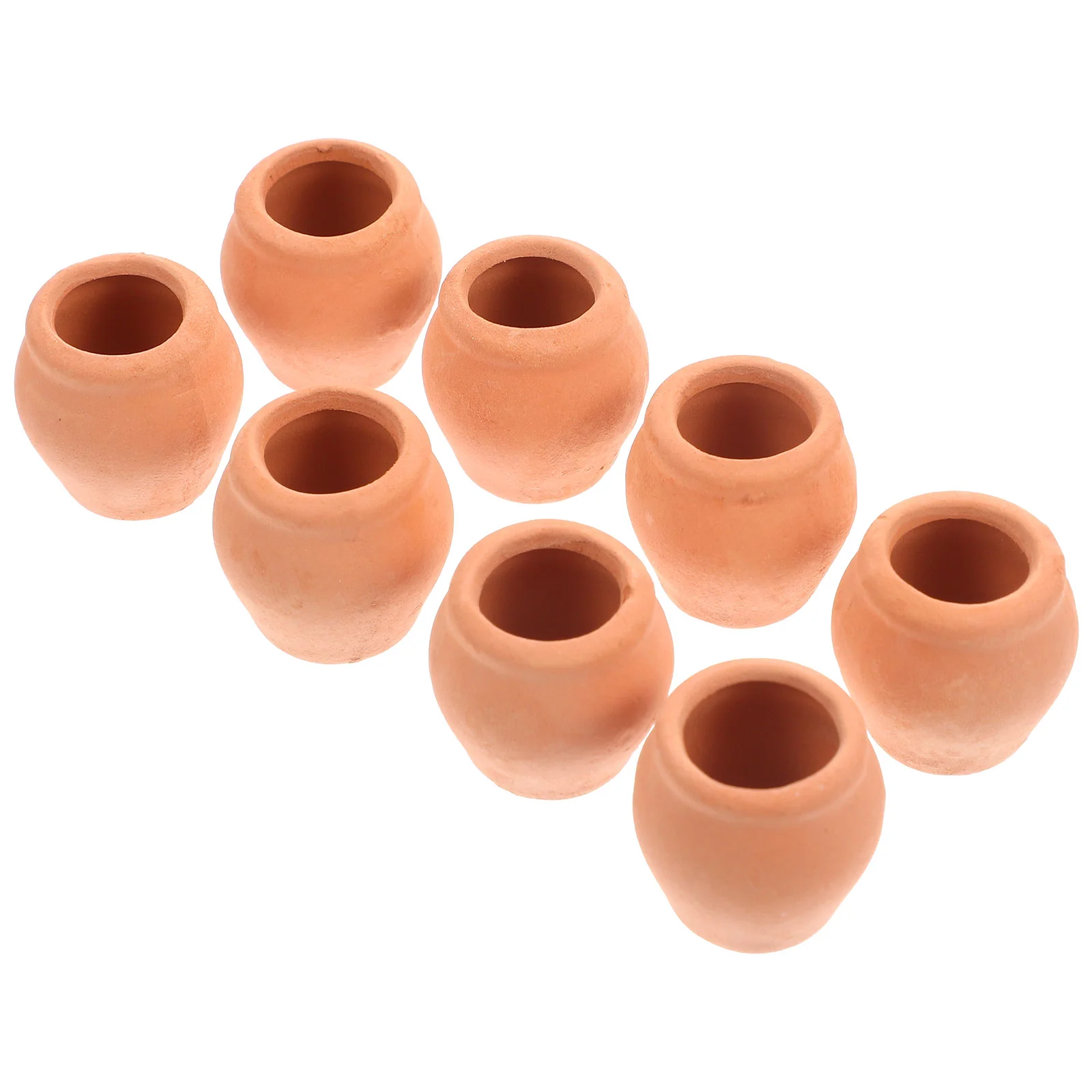 

8 Pcs Bonsai Pot Bonsai Planter Pot Miniature Clay Pots Ceramic Planter Mini Ceramic Flower Pot Small Mini Clay Pots
