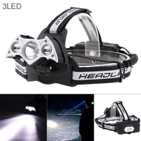 20w led headlamp 800lm waterproof zoom head lamp fishing camping headlight torch flashlight with 2 x 18650 battery and usb cable