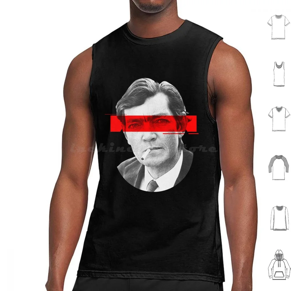 

Julio Cortazar Tank Tops Vest Sleeveless Writer July Movies Cut Anime Literature Classic Literature Books Classic Books Super