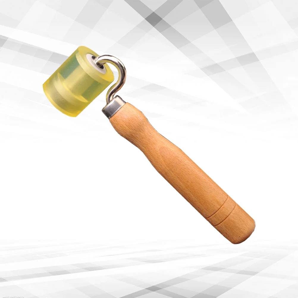 

Roller Seam Wheel Wallpaper Flat Tool Sound Deadening Wooden Pressure Apply Hand Diy Roofing Construction