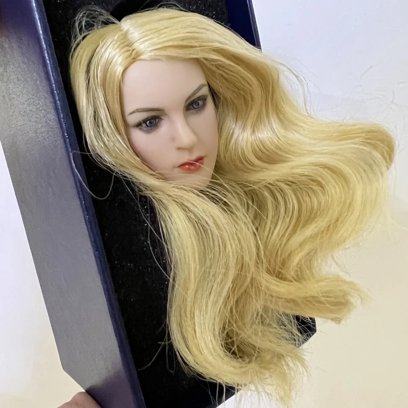 KT004 KT005 масштаб 1/6 супер красивая женская голова скульптура с пересадкой волос для TBLeague фигурки тела