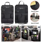 Автомобильный Органайзер на заднее сиденье с держателем для планшета с сенсорным экраном, чехол для хранения на заднее сиденье автомобиля, протектор для путешествий, поездок, детей, малышей