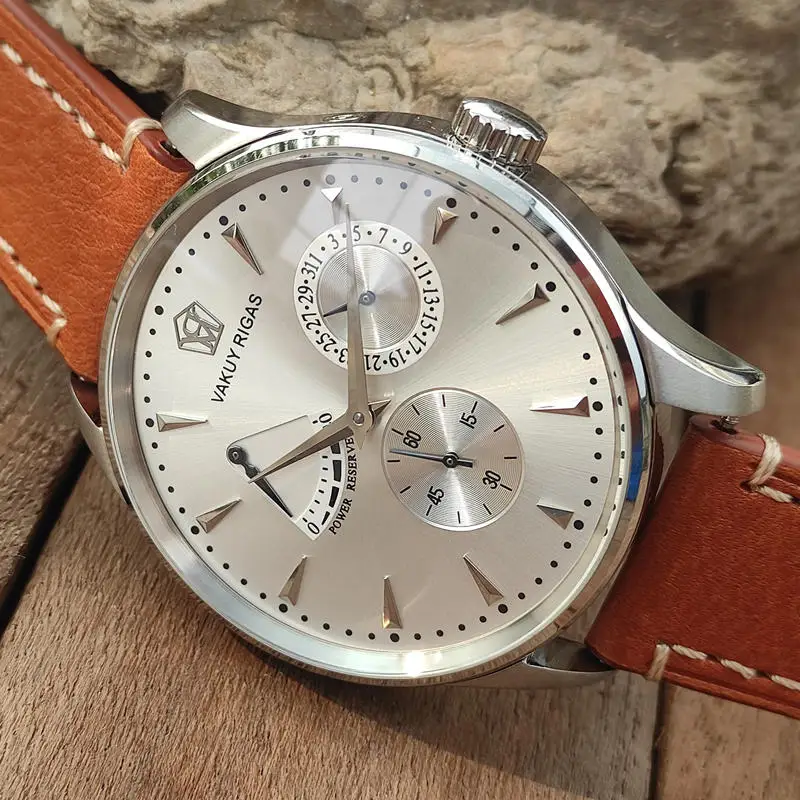 Мужские автоматические механические наручные часы немецкий пилот ST1780 механизм C1