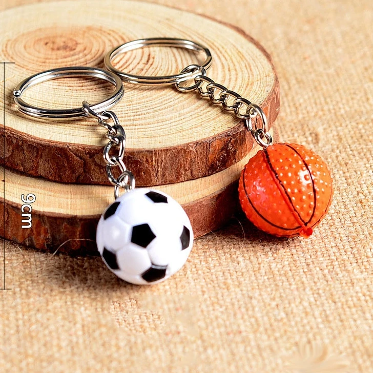 

Jewelry Keychain Necklace Pendant Accessories Football Keychain Pendant Games Commemorative Small Gift Ornament