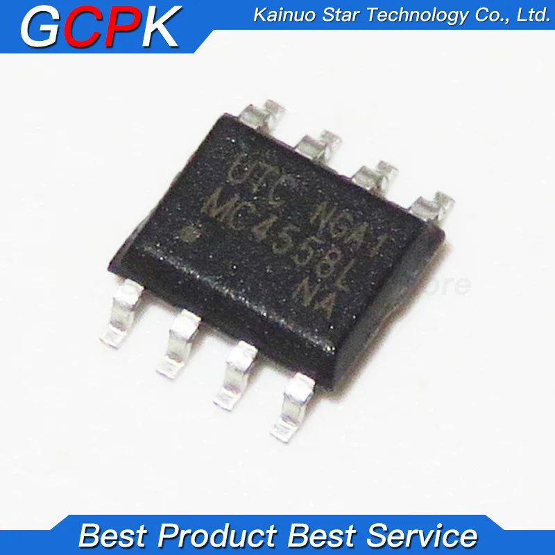 

10pcs 100% original new SOP MC4558L 4558L SOP-8 MC4558 Chip