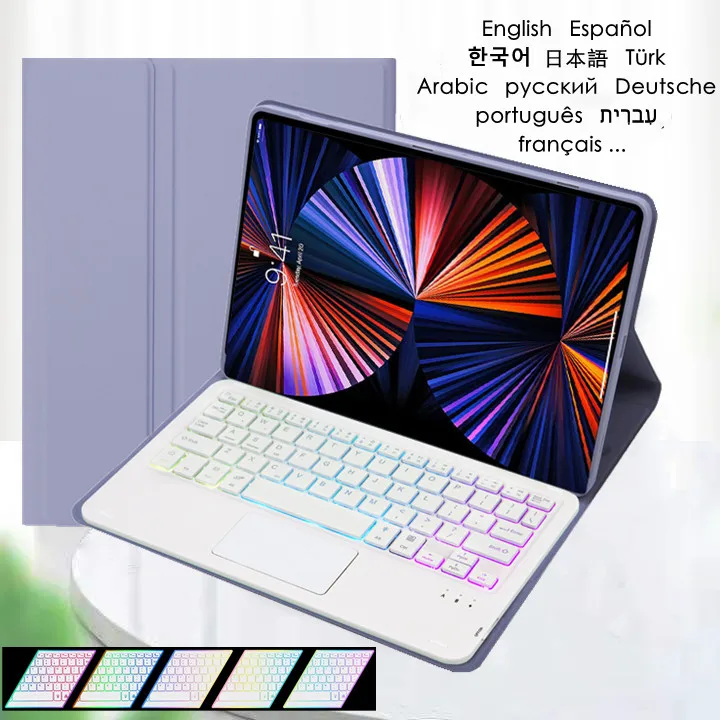 Case for Lenovo Tab M10 FHD Plus 10.3'' Tablet Wireless Keyb