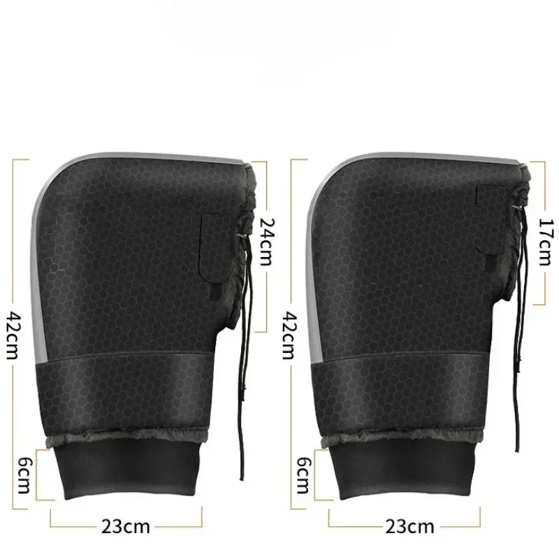 1 пара накладок на руль мотоцикла водонепроницаемые перчатки для снегохода