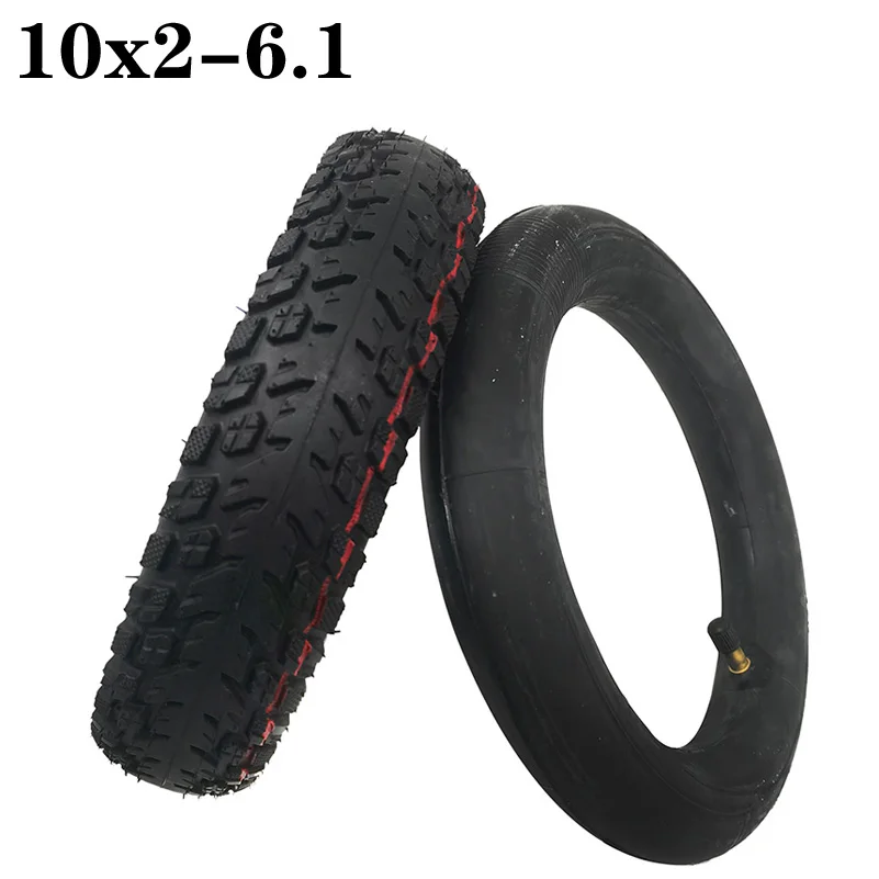 

10-дюймовая резиновая шина для электроскутера 10x2-6.1 для скутера Xiaomi M365, пневматические шины для камеры, запчасти для шин