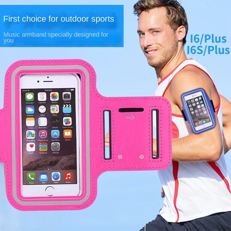 5-7 inch Outdoor Running Sports Phone Holder Armband Case For iPhone 13 Pro 12 11 X XR Xs Max Samsung S21 Universal Gym Armbands