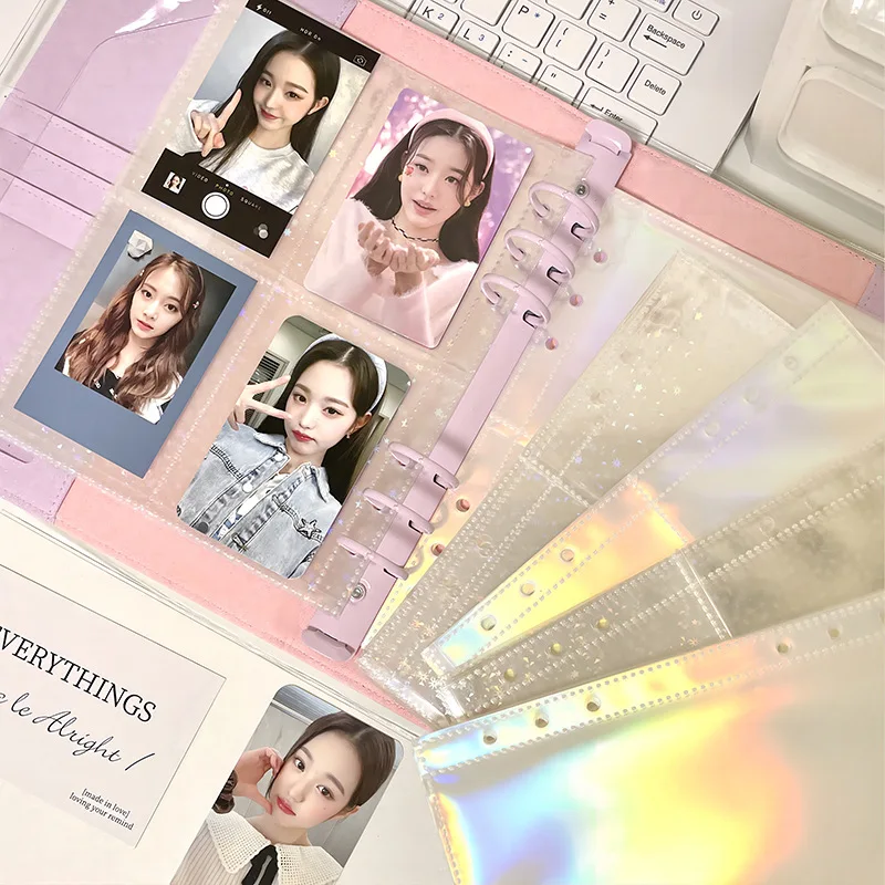 

10 шт., прозрачная папка для карточек