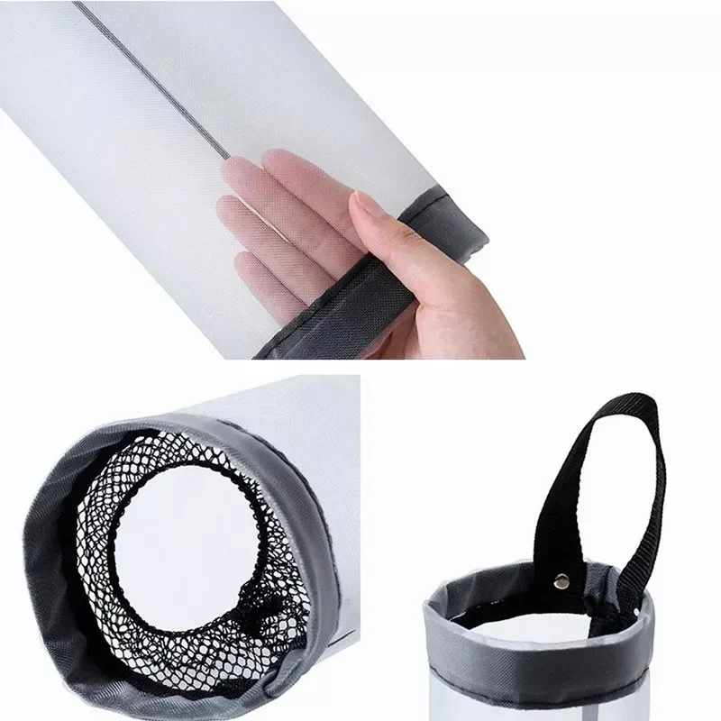 

Home Grocery Bag Holder Wall Mount Plastic Bag Holder Dispenser Hanging Storage Trash Garbage Bag Kitchen Garbage Organizer