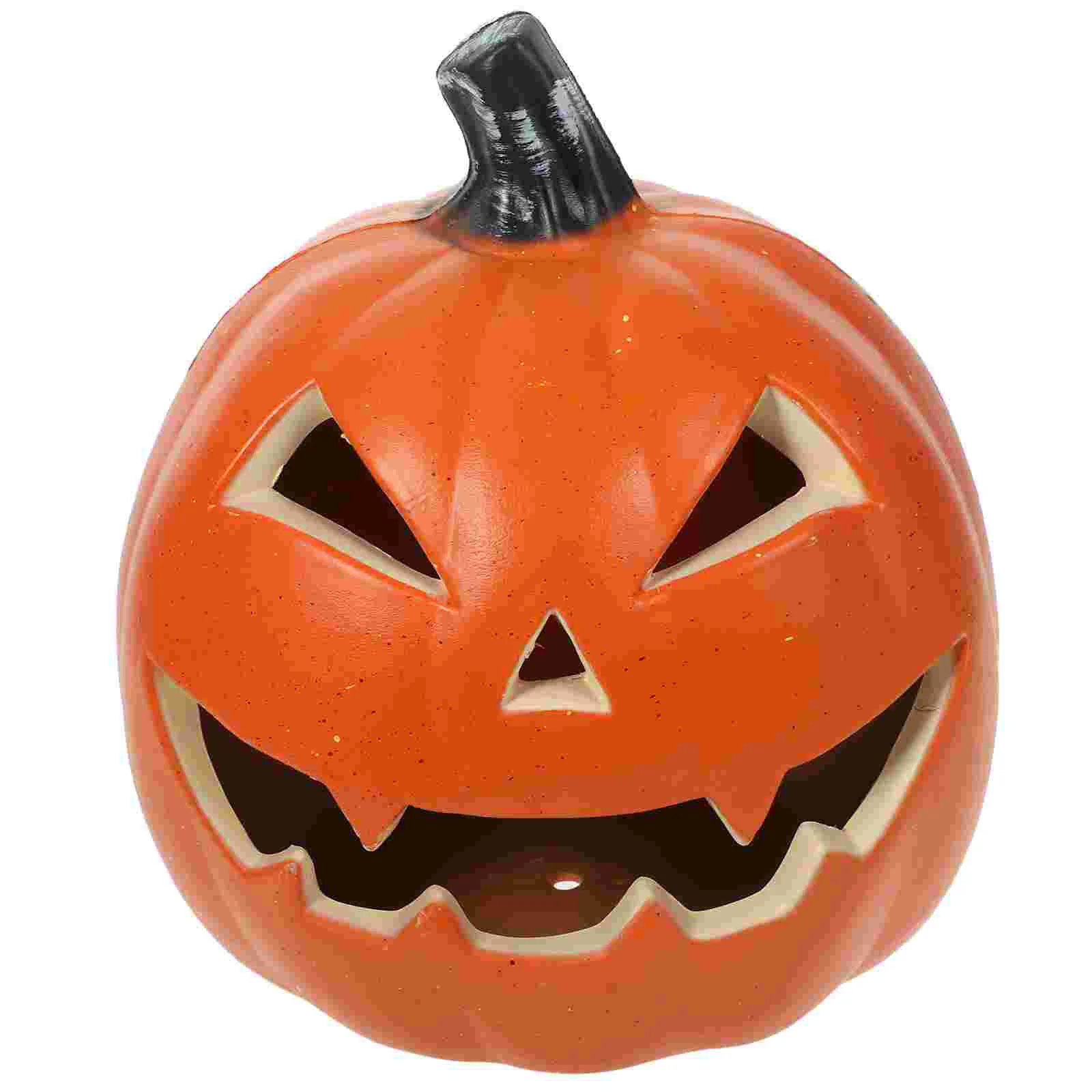

LED Jack-o-lantern Dining Table Decor Plastic Halloween Pumpkin Lights