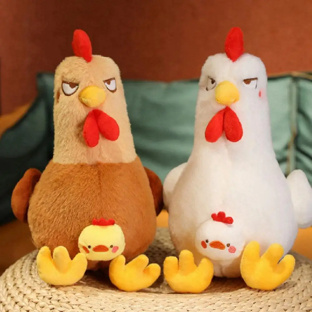 

Lovely Soft Plushies Easter Chick Doll Toy Home Room Decoration Birthday Gift Cock Plush Doll Easter Chick Doll