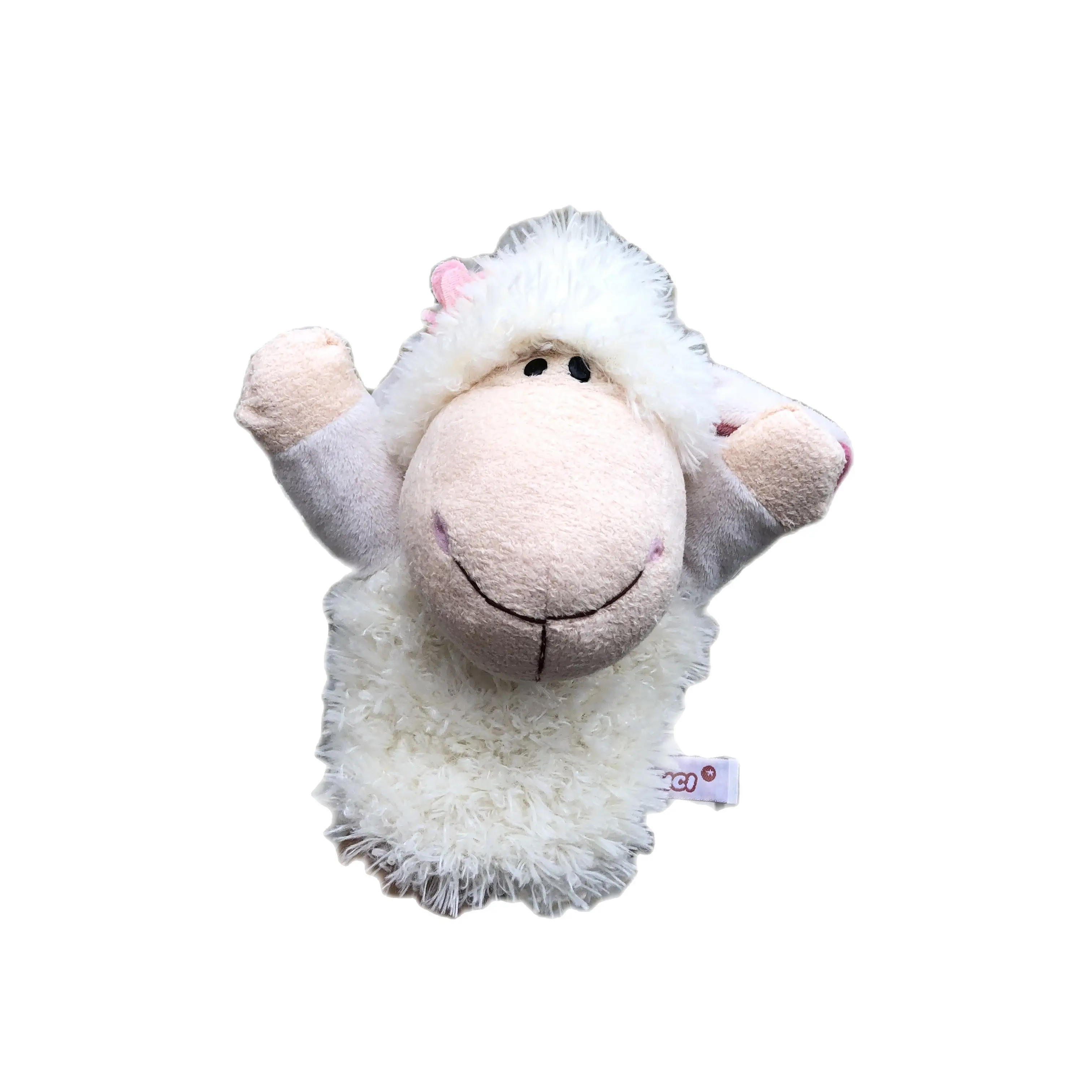 

25cm Plush Hand Puppets Teddy Bear Sheep Pony Horse Hand Doll Fantoche Baby Early Educational Toys