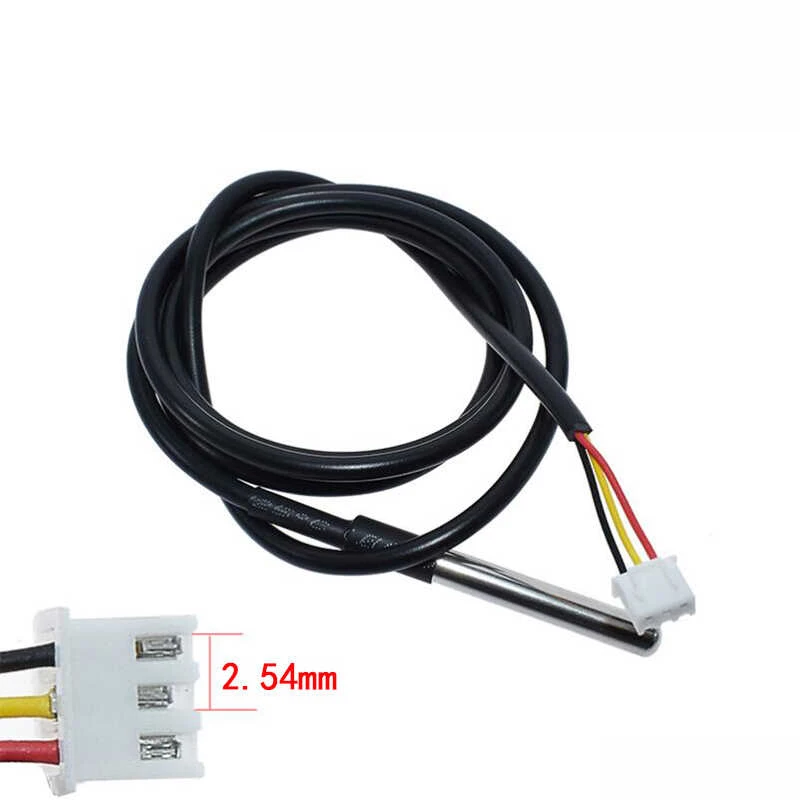 Водонепроницаемый датчик температуры DS18b20 USB-датчик из нержавеющей стали длина 1