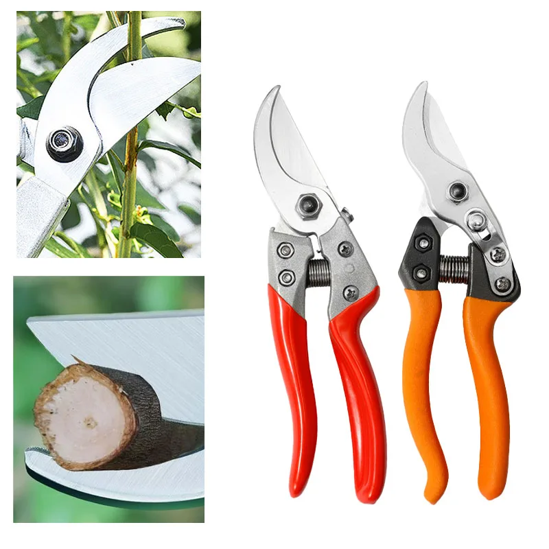 

High Carbon Steel Bonsai Pruners Gardening Secateurs Grafting Tool Fruit Tree Scissors Pruning Shears Garden Tools
