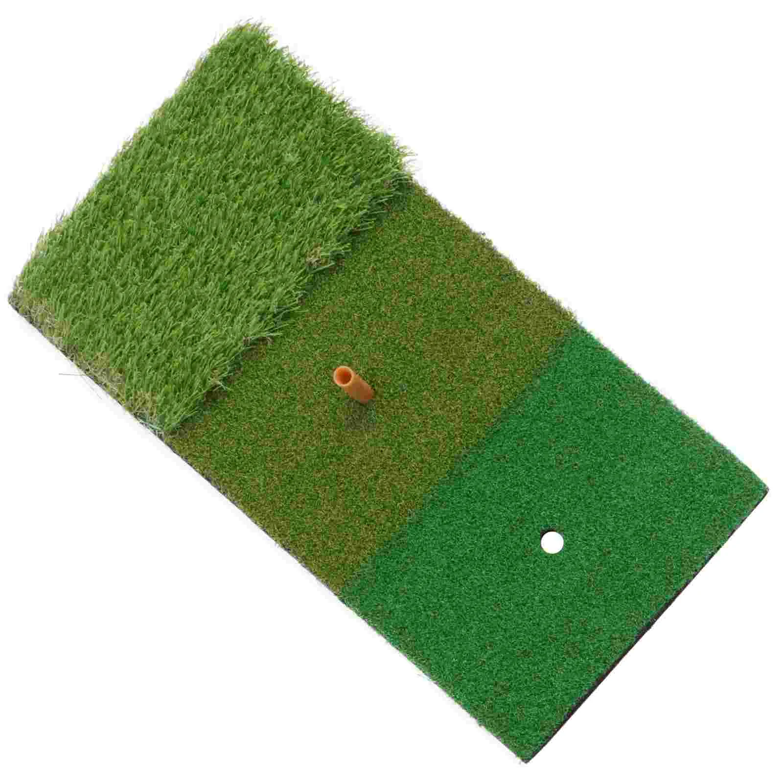 

Practice Hitting Mat Turf Mat Aid Batting Mat Mat for Indoor Outdoor Training Green Chipping Swing Putting Training Attack