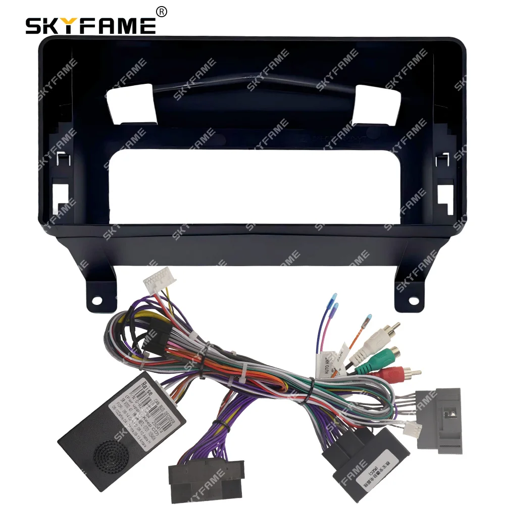 

SKYFAME Автомобильная 12,3-дюймовая рамка, лицевой адаптер, Android-радио, комплект панели для приборной панели для Opel Astra H