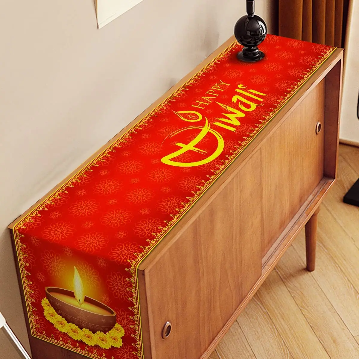 Настольные флаги Happy Diwali индийский фестиваль огней праздничные принадлежности