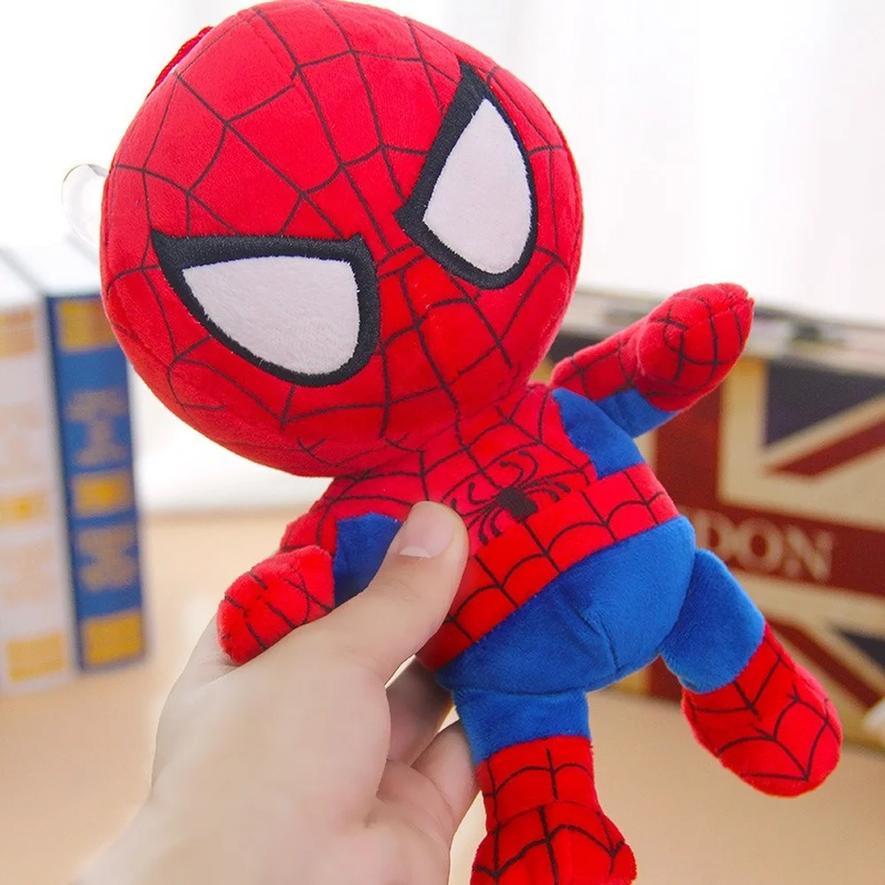 

New Marvel Avengers Spiderman Kids Soft Stuffed Toys Superhero Captain America Iron Man Plush Toys Dolls Christmas Party Gifts