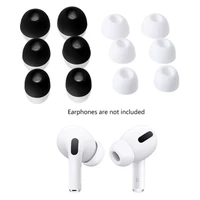 a0nb 3pair ear buds tips plugs soft silicone earbud in ear cover for airpods pro