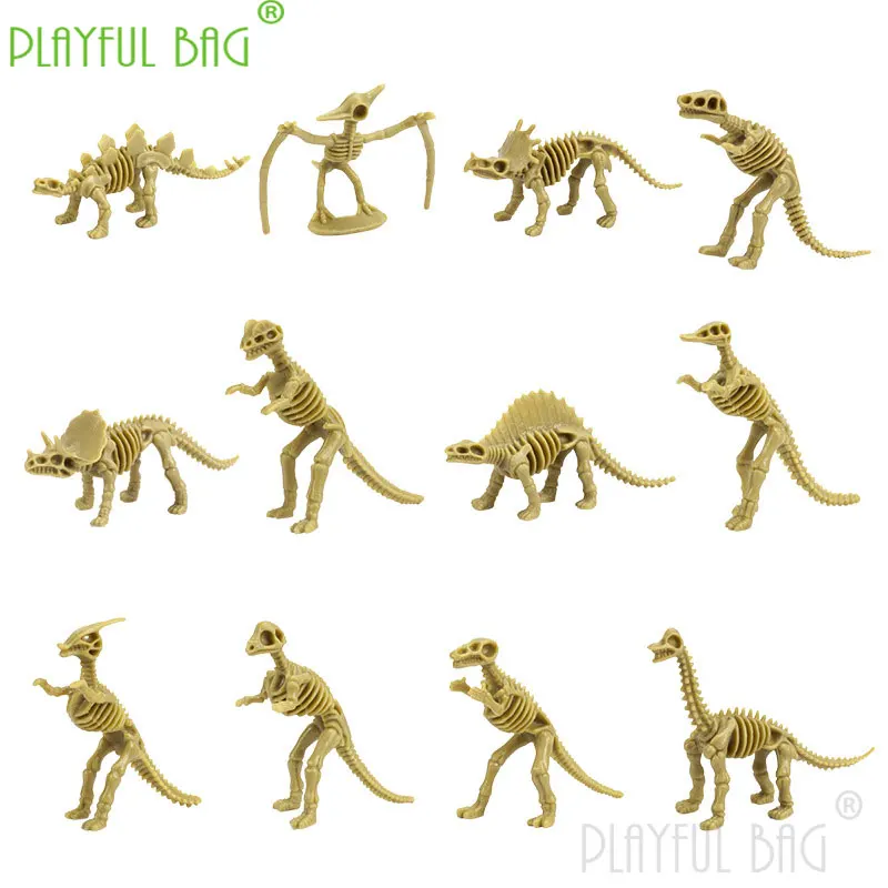 

Parent child interaction puzzle DIY PVC three-dimensional dinosaur fossil bone model children's toy gift wd18