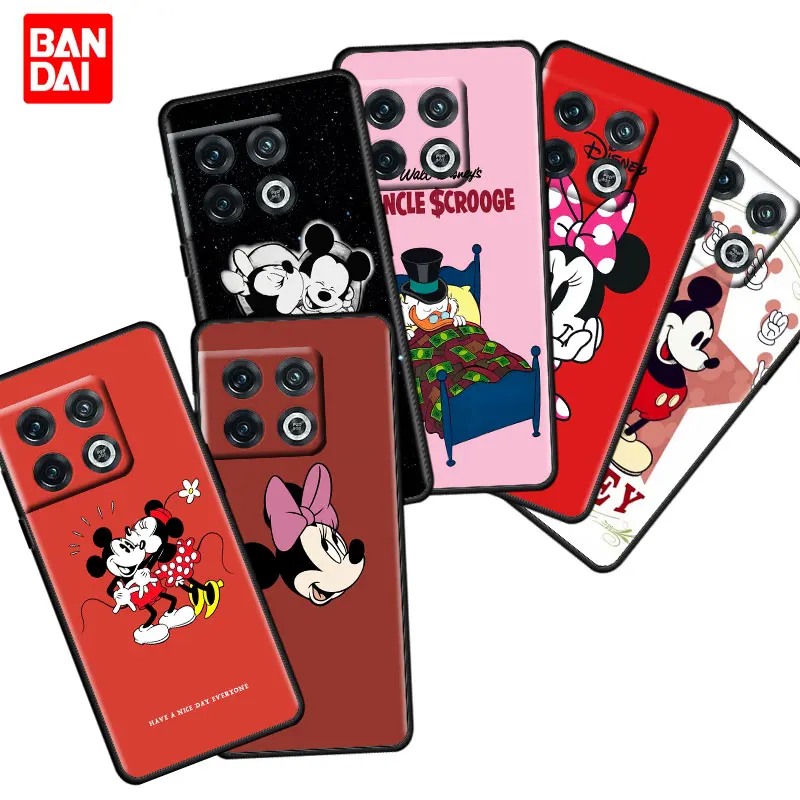 

Cover Case for OnePlus 9 9R 9RT 8 8T 10 Nord CE N200 2 N100 N10 Pro RT 5G Shell Bag Soft Luxury Funda Mickey Minnie Cool