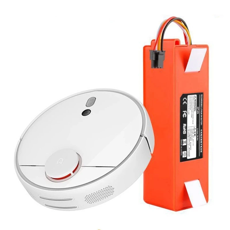 

Robotic Vacuum cleaner Replacement Battery for Xiaomi Robot Roborock S50 S51 S55 Accessory Spare Parts li-ion battery 6500mAh