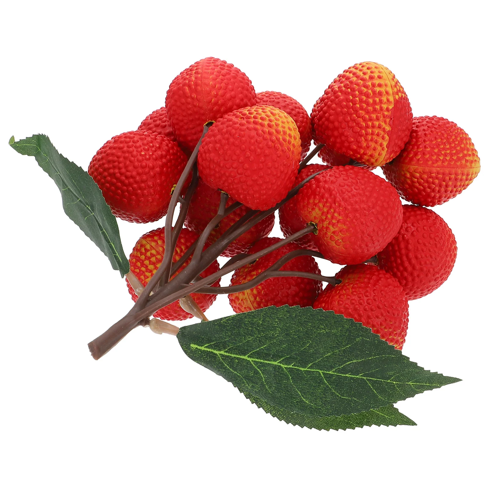 

Fruit Artificial Fake Decor Banana Model Props Photography Food Play Faux Strawberry Plastic Simulation Prop Foam Bunches