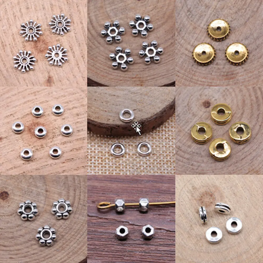 

Small torus spacer charms for jewelry making handmade Supplies for jewelry Pendant DIY