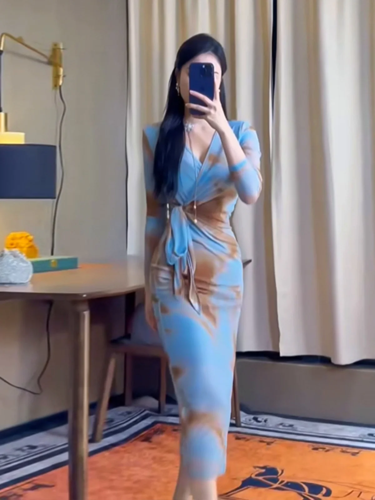 Summer Women clothes Fashion Set Skirts 2024 New Slim fit Slimming Sheath Women High end Temperament Dress