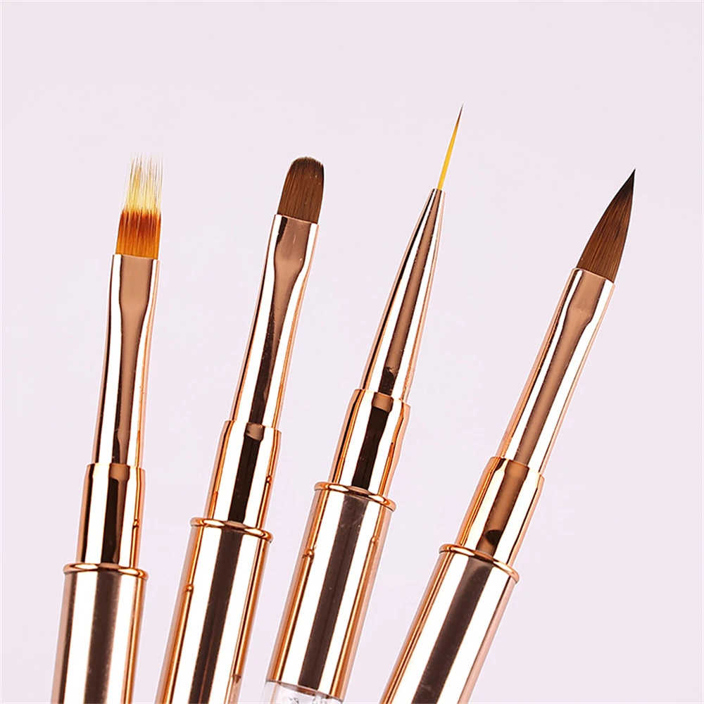 

Nail Art Liner Brush Carving UV Gel Polishing Grid Line Stripes Painting Pen Acrylic Lines Liner Drawing Pen Manicure Tools