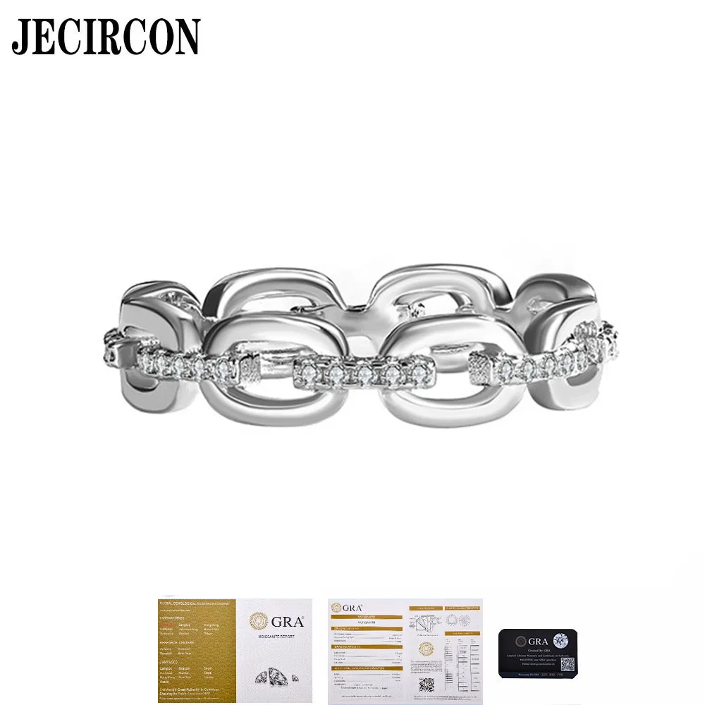JECIRCON Европейское и американское модное бестселлерное кольцо из стерлингового