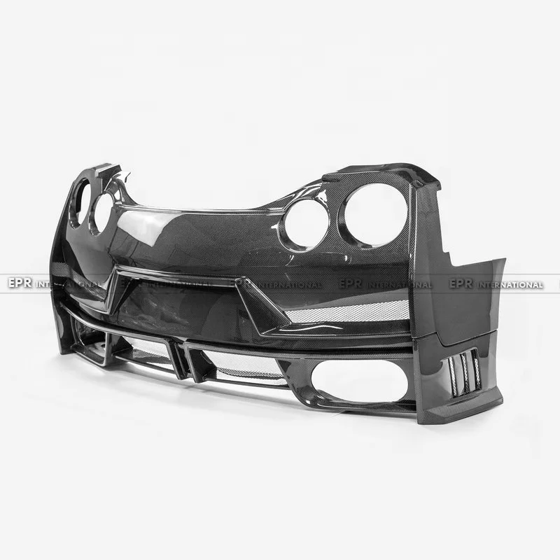 ЗАДНИЙ БАМПЕР ДЛЯ NISSAN R35 GTR 08-17 24VR N ТИП НАСТОЯЩИЙ НА ЗАКАЗ Углеродное ВОЛОКНО