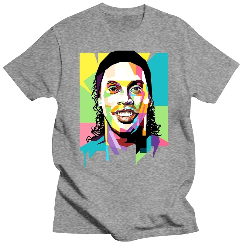 Футболка Wpap Ronaldinho лучшего качества 100% хлопок 033495