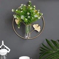 wall hydroponic vase wall hanging creative restaurant wall decoration pendant home living room background wall decoration