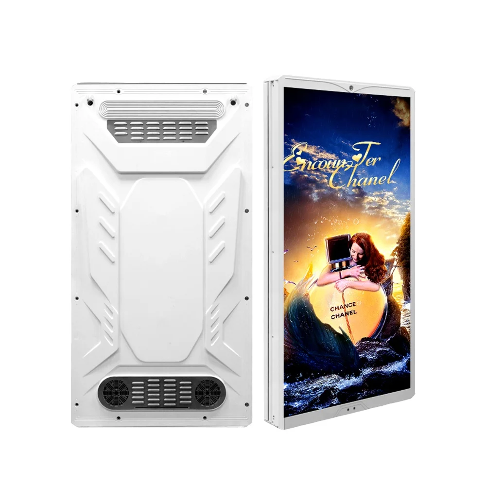 Солнечная энергия высокая яркость умный городской ЖК-дисплей с цифровой