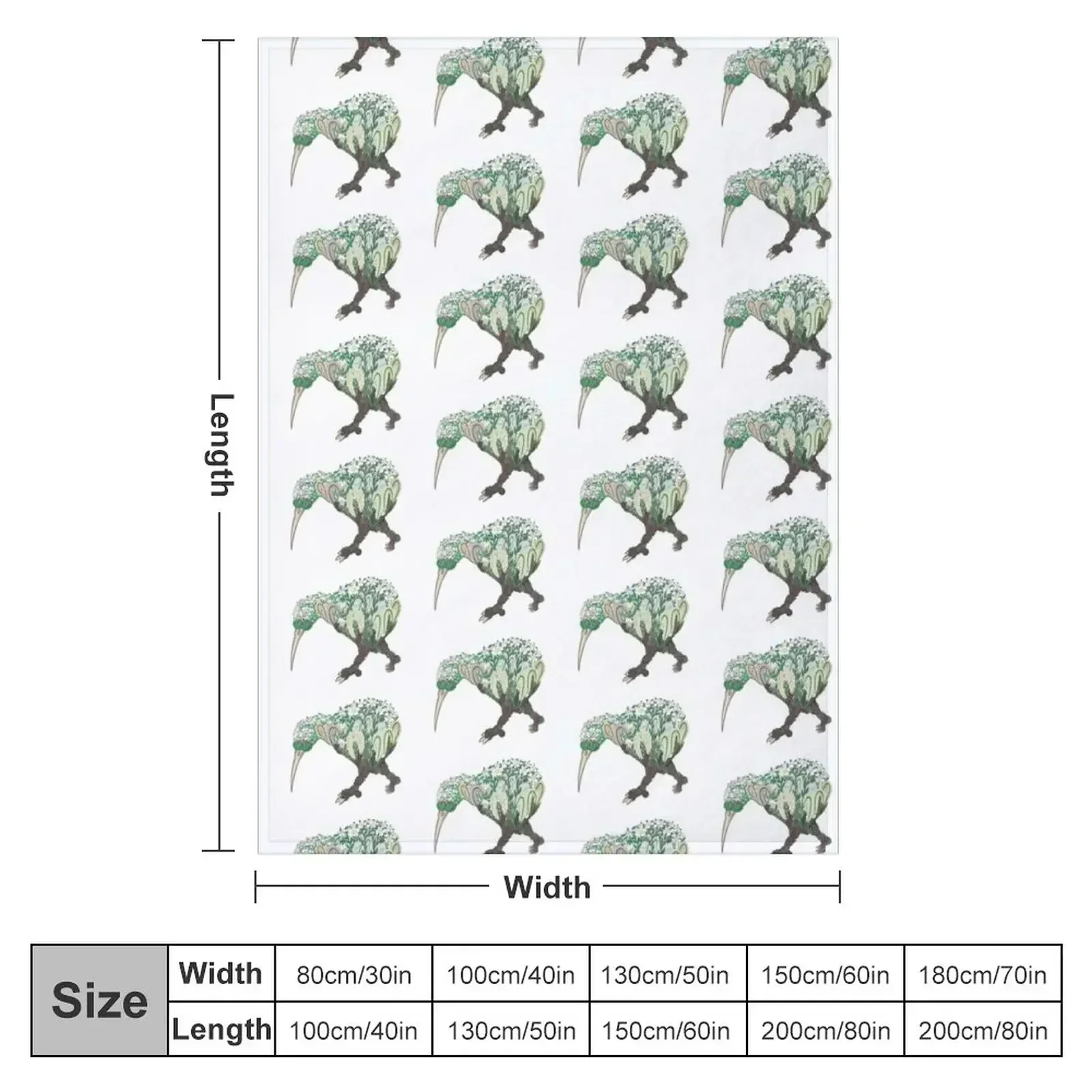 Волшебное одеяло с птицей киви милые клетчатые одеяла в стиле аниме для