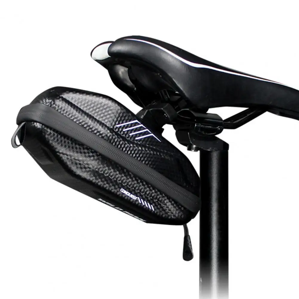 

Universal Saddle Bag Convenient Large Capacity Black Cycling Mountain Bike Rear Saddle Bag