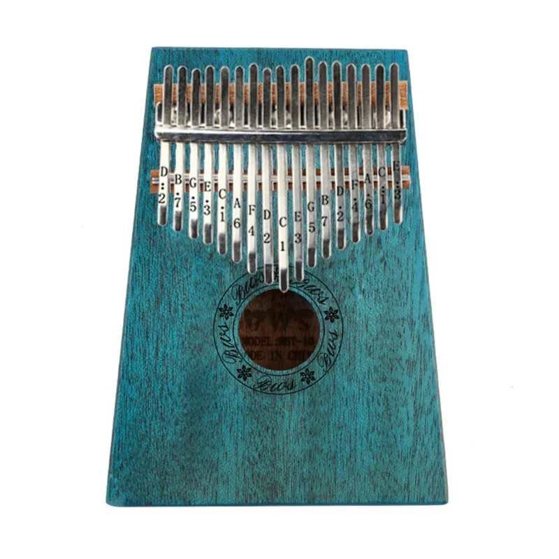 17 клавиш Kalimba большой пианино высококачественный корпус из красного дерева