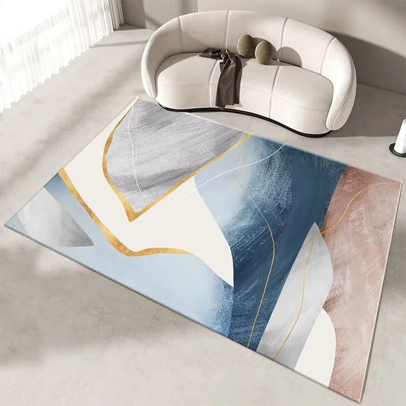 

Nordic Luxury Style Carpet Living Room Decor 2x4m Modern Large Rug for Bedroom Colorful Soft Fluffy Outdoor Flannel Mat Washable